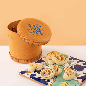 Tiricche di mandorle e miele in mini cappelliera da 300g